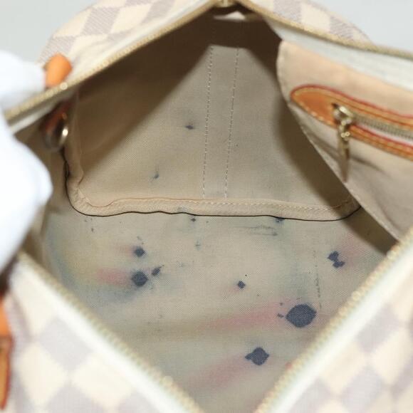 LOUIS VUITTON Damier Azur Speedy Bandouliere 30 Hand Bag N41052 - Picture 11 of 16